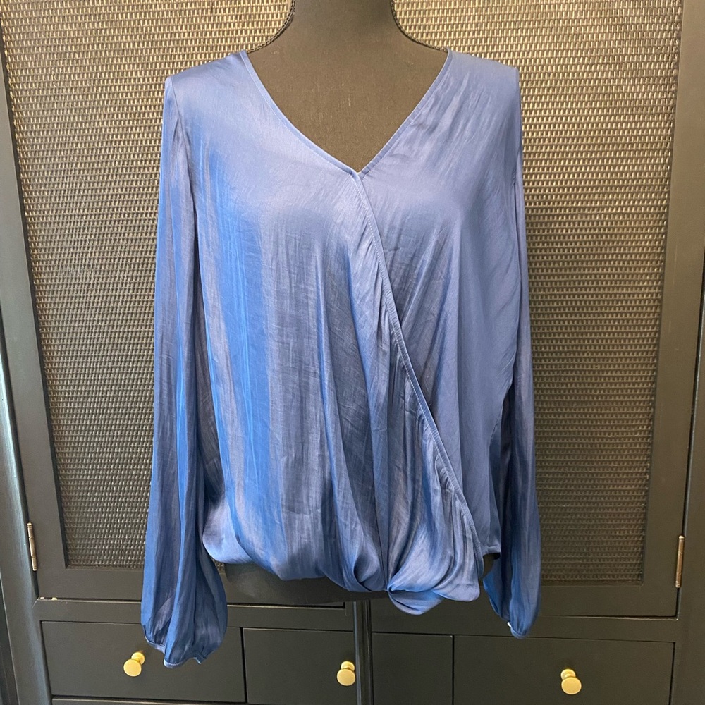 Banana Republic Longsleeve Wrap Blouse